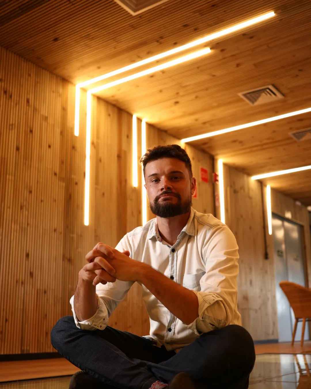 Vinicius Steinbach in studio